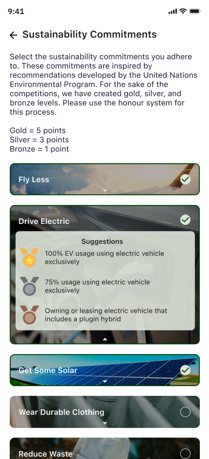 Planet Championships app screen