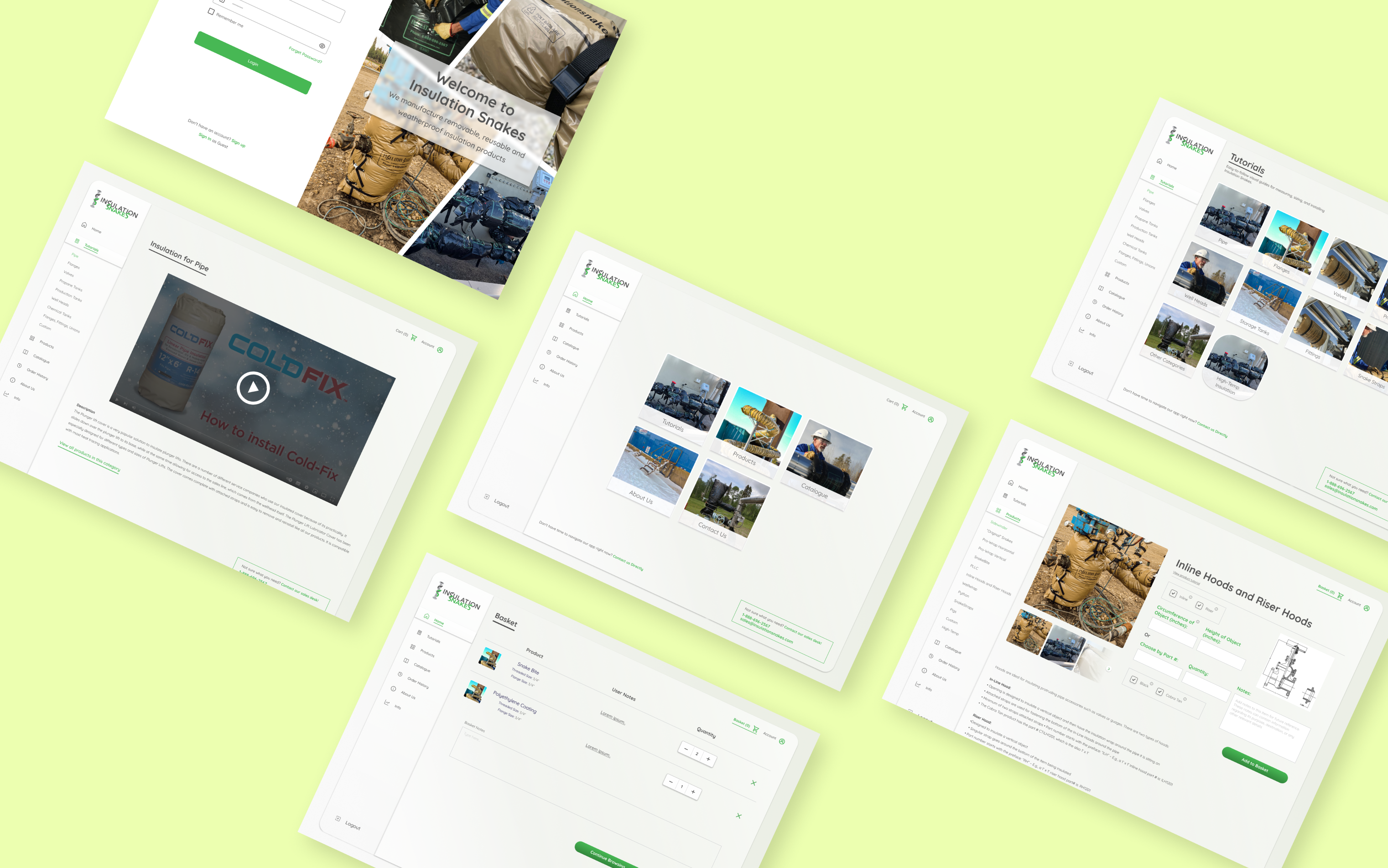 Insulation Snakes app screen