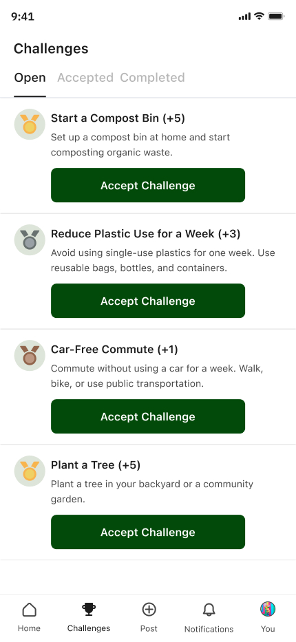 Planet Championships app screen