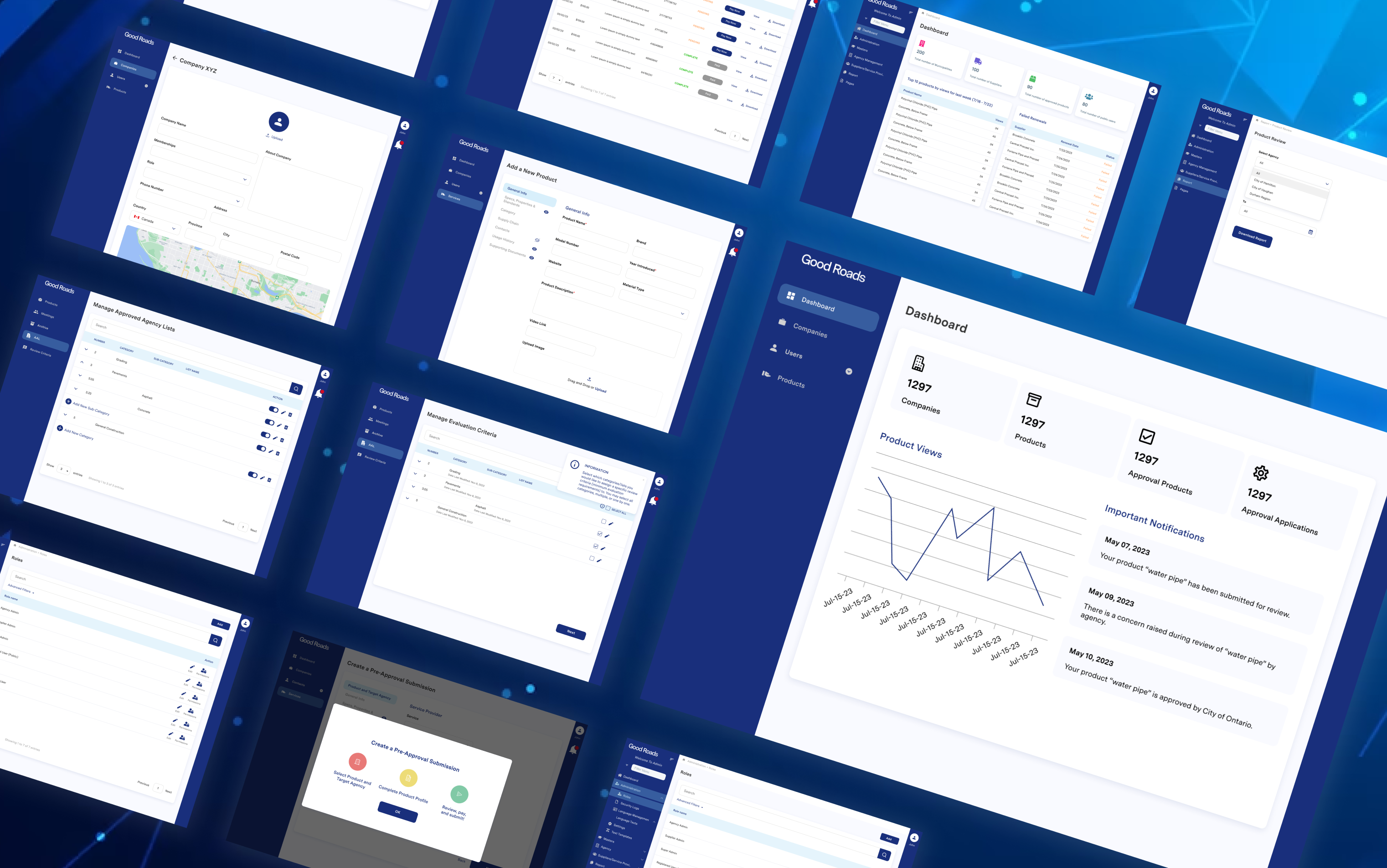 Good Roads app screen