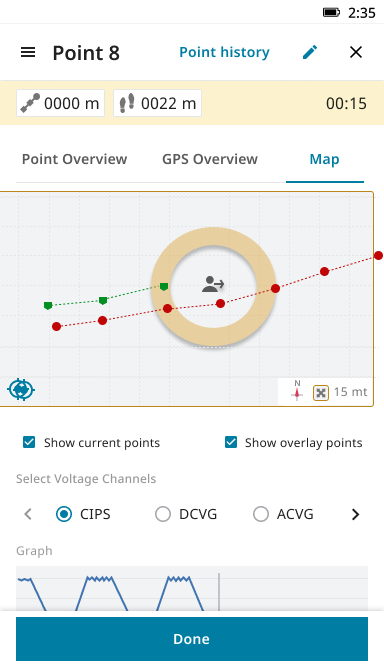 Xylem app screen