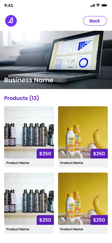 Mybesties app screen