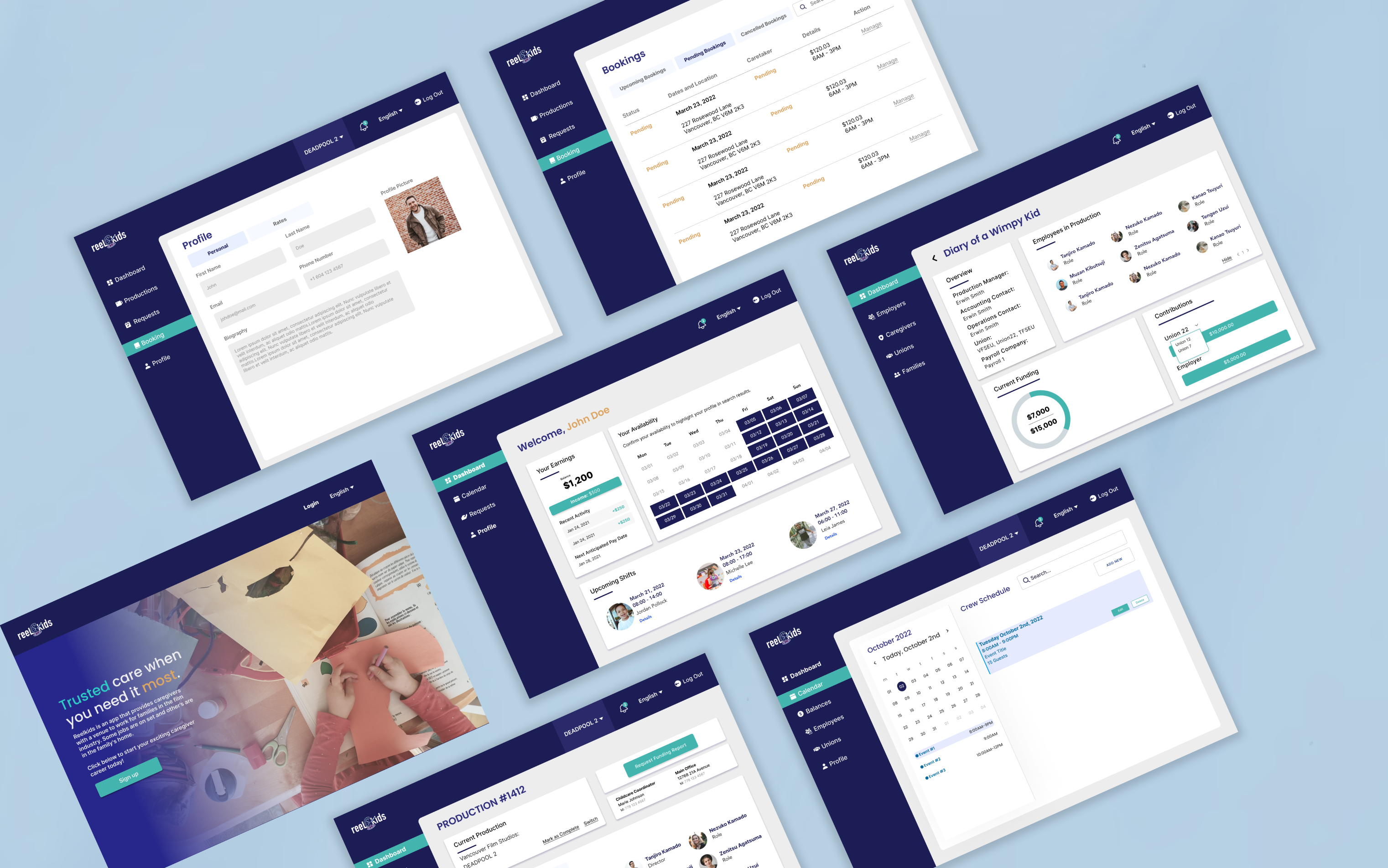 Families IN Film app screen