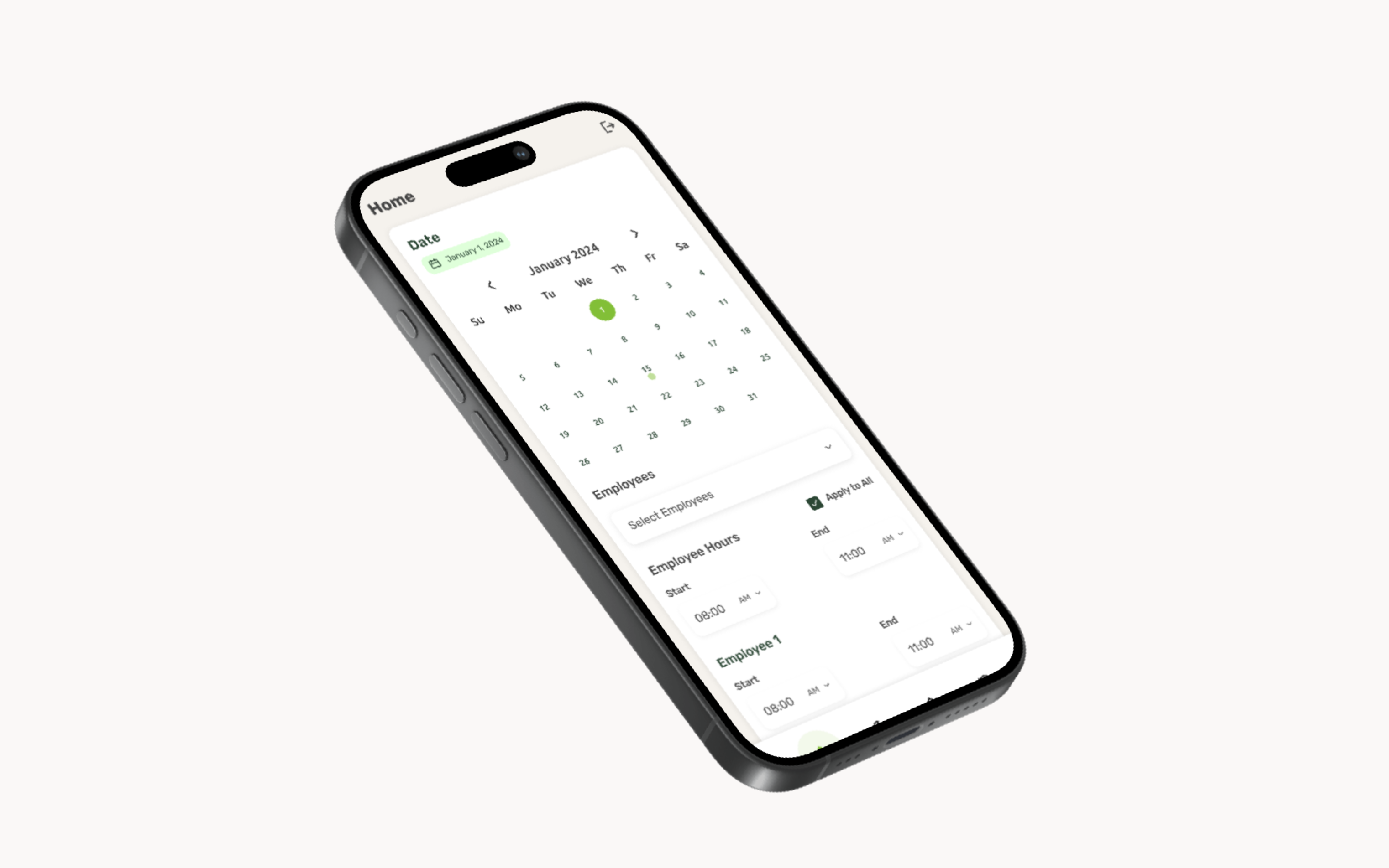 Ngs Contracting app screen