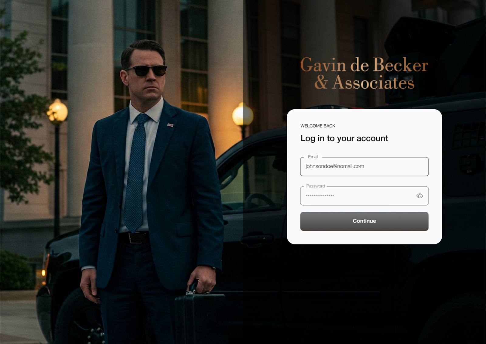 Gdba dashboard screen
