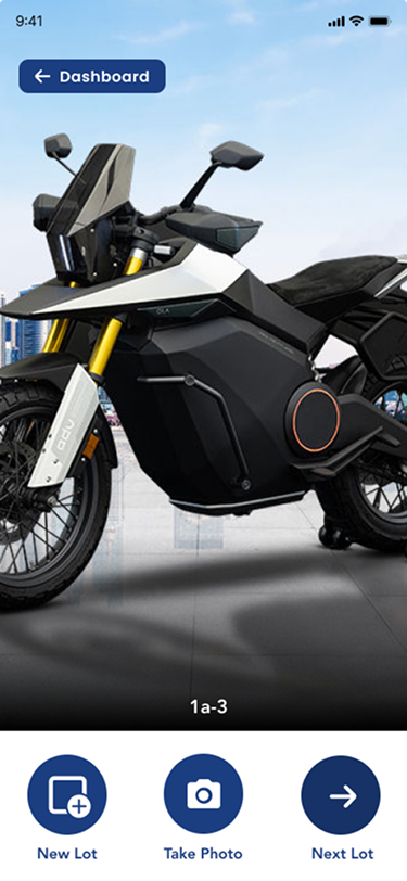 Able Auctions app screen