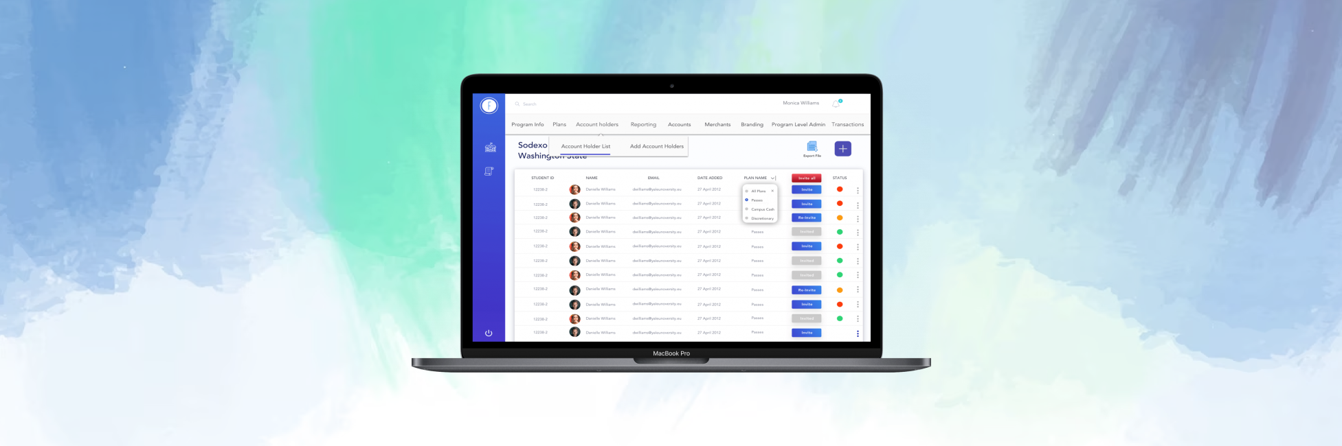 Foundry 2 app screen