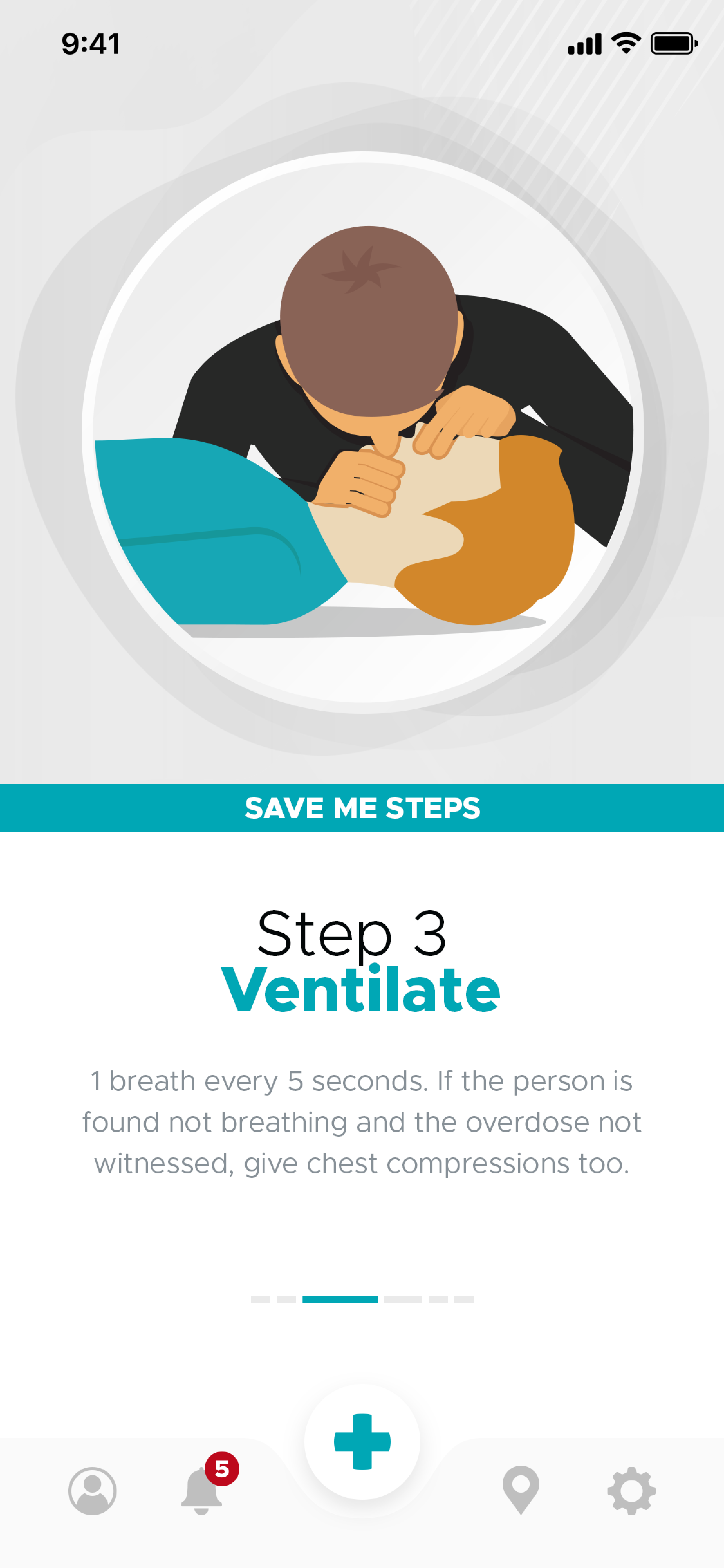 Lifeguard app screen