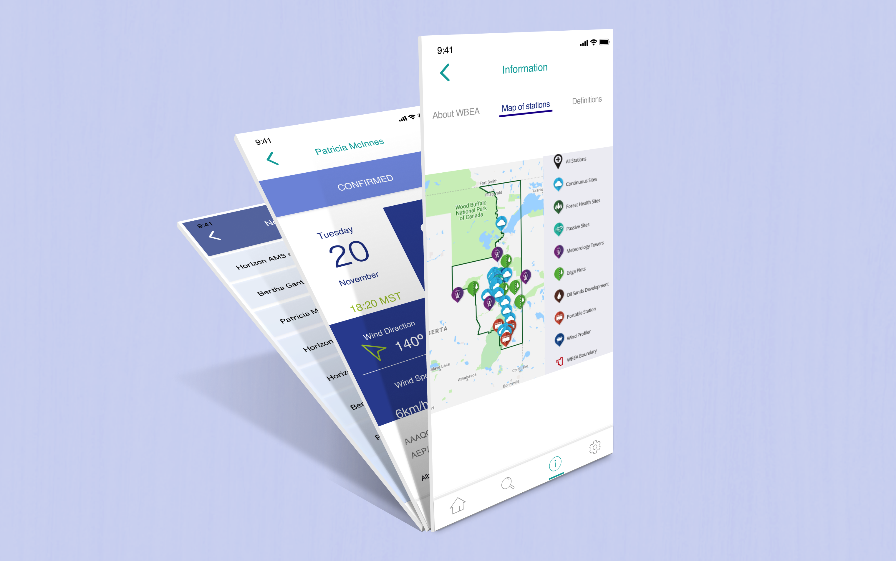 Wood Buffalo app screen