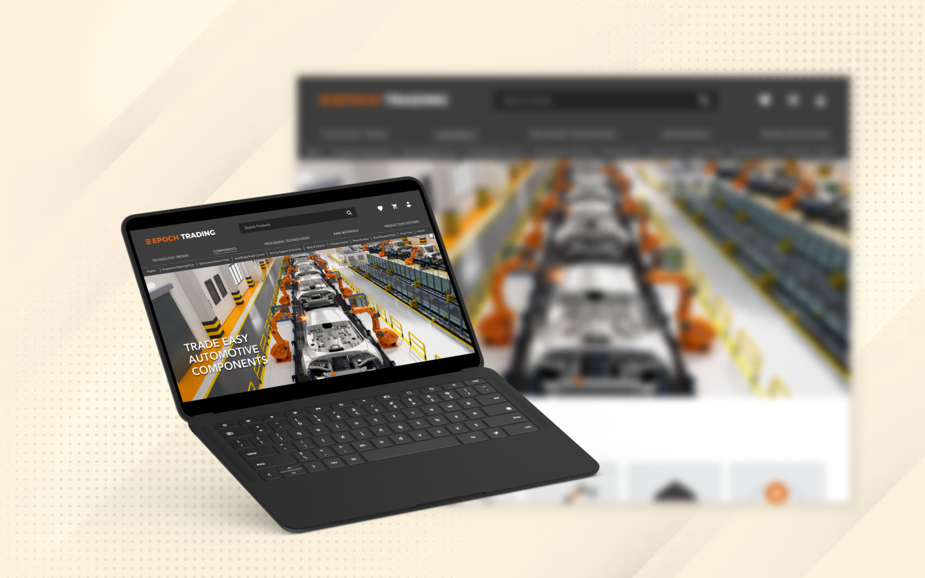 Epoch Trading app screen