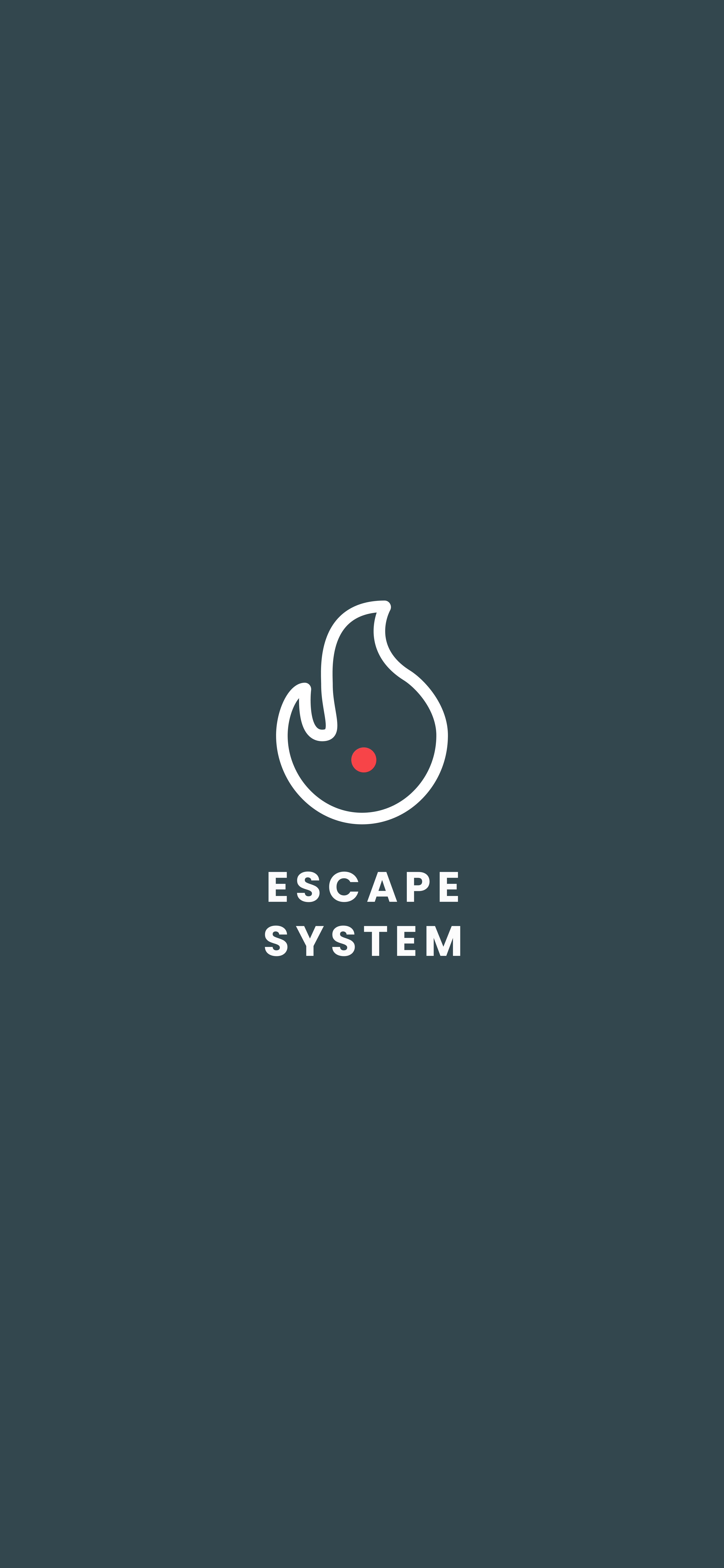 Escape System app screen