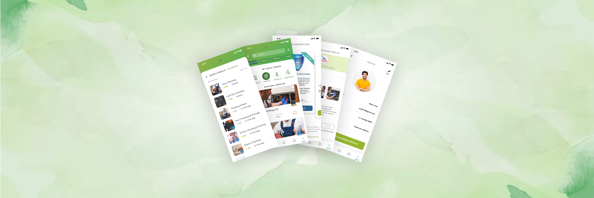 MY Trade Shop app screen