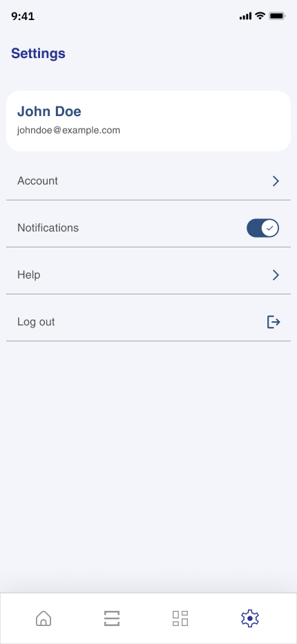 Vancouver Island Heartbeatz settings screen