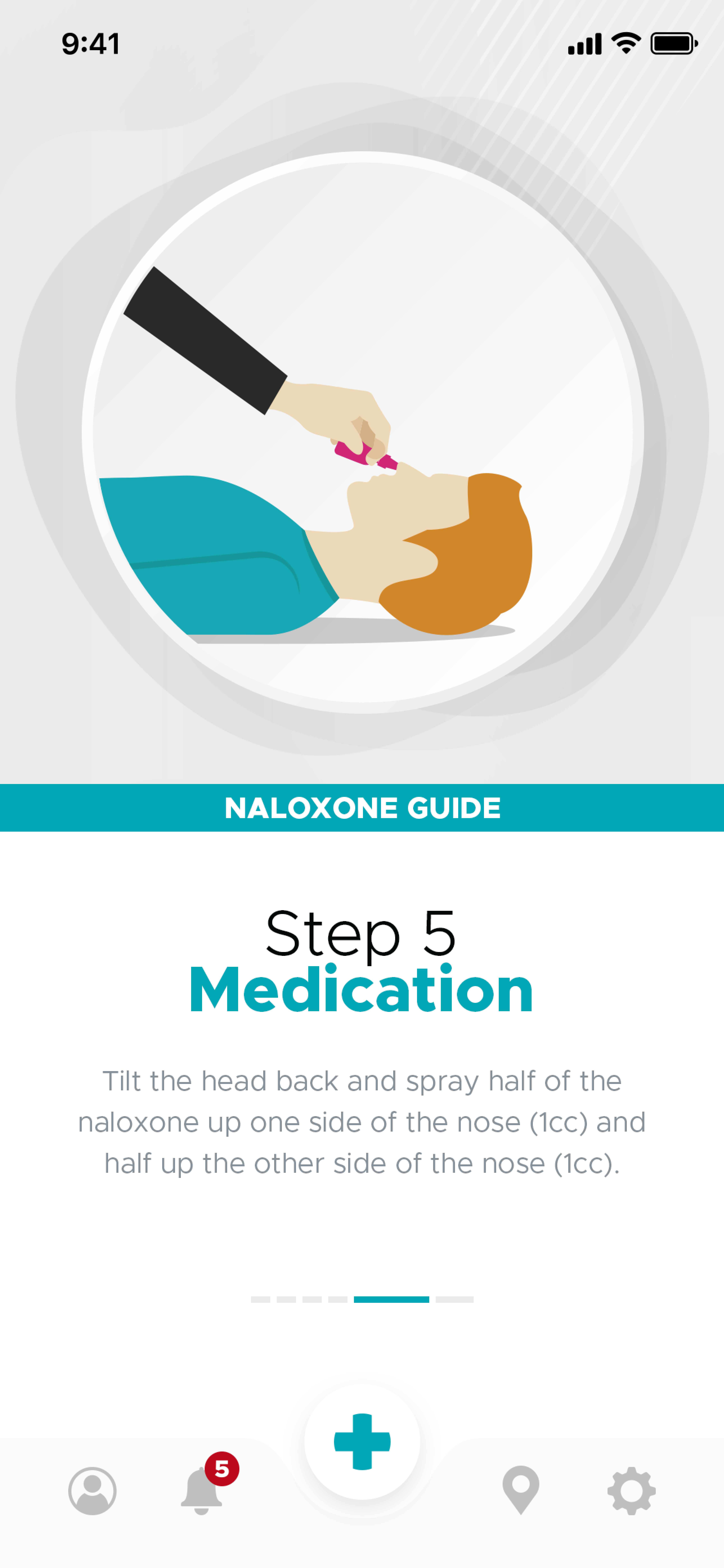 Lifeguard app screen