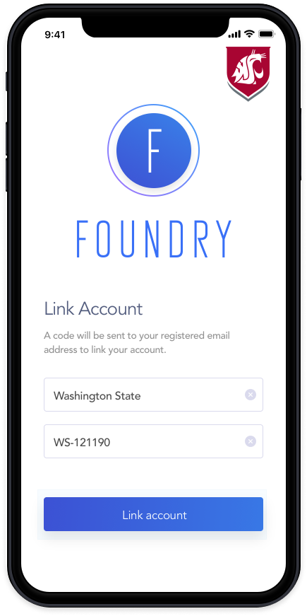 Foundry 2 app screen