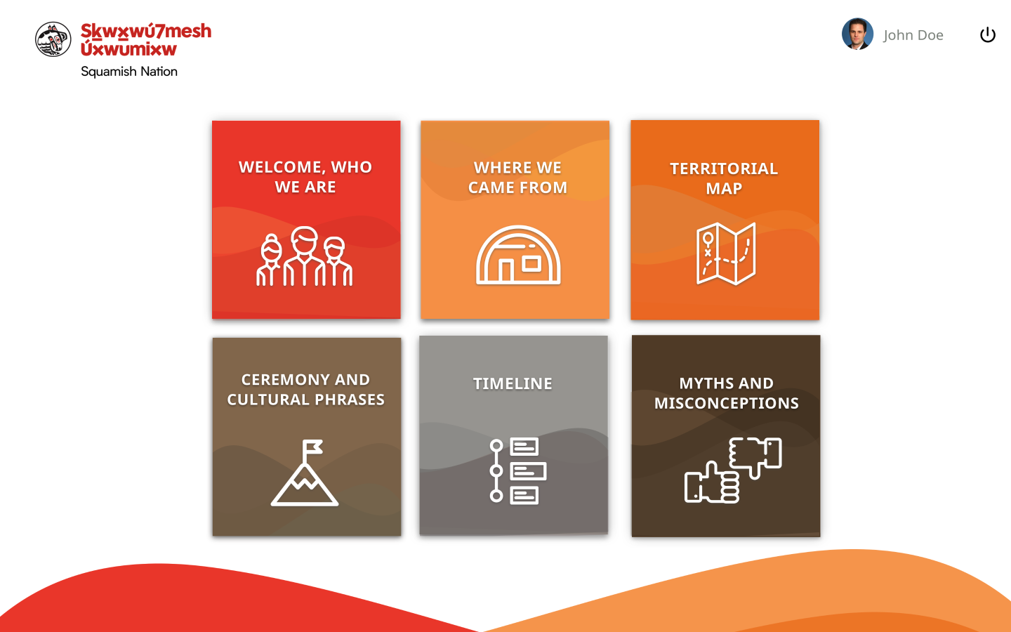 Lng Canada app screen