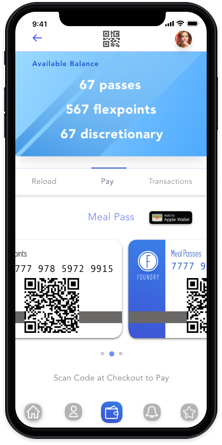 Foundry 2 app screen