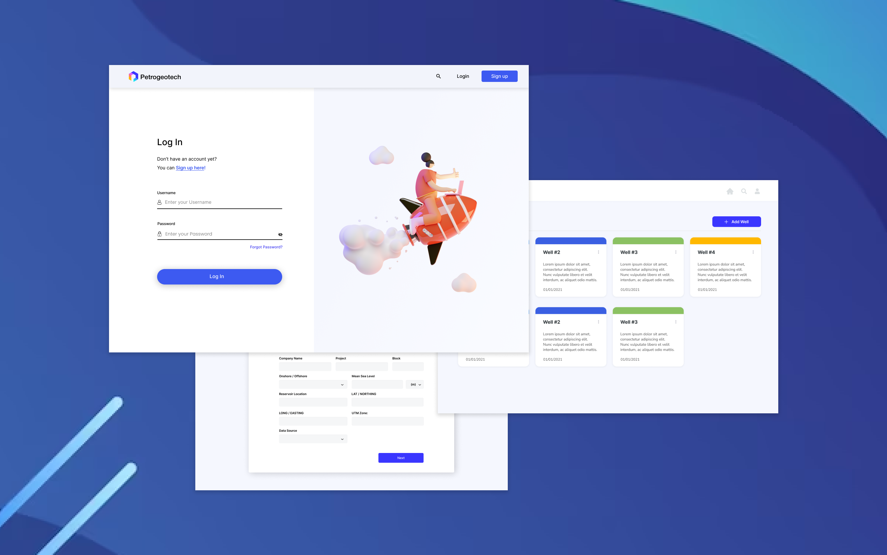Beaver Petrogeotech app screen