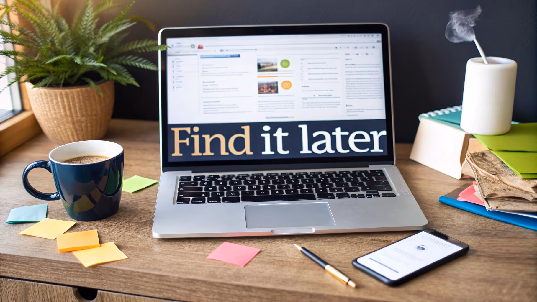 How to Save a Bookmark and Actually Find It Later