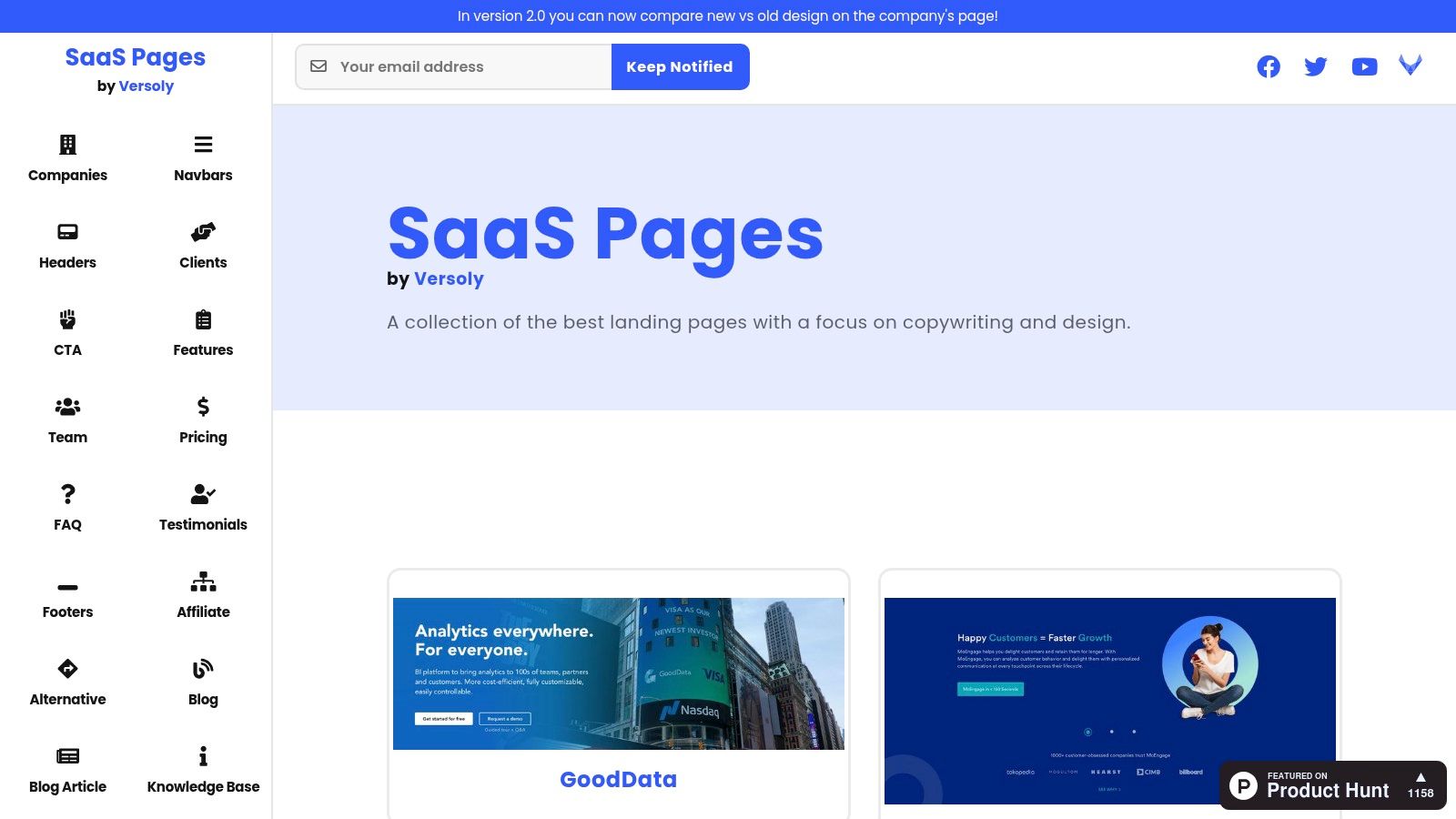 SaaS Pages
