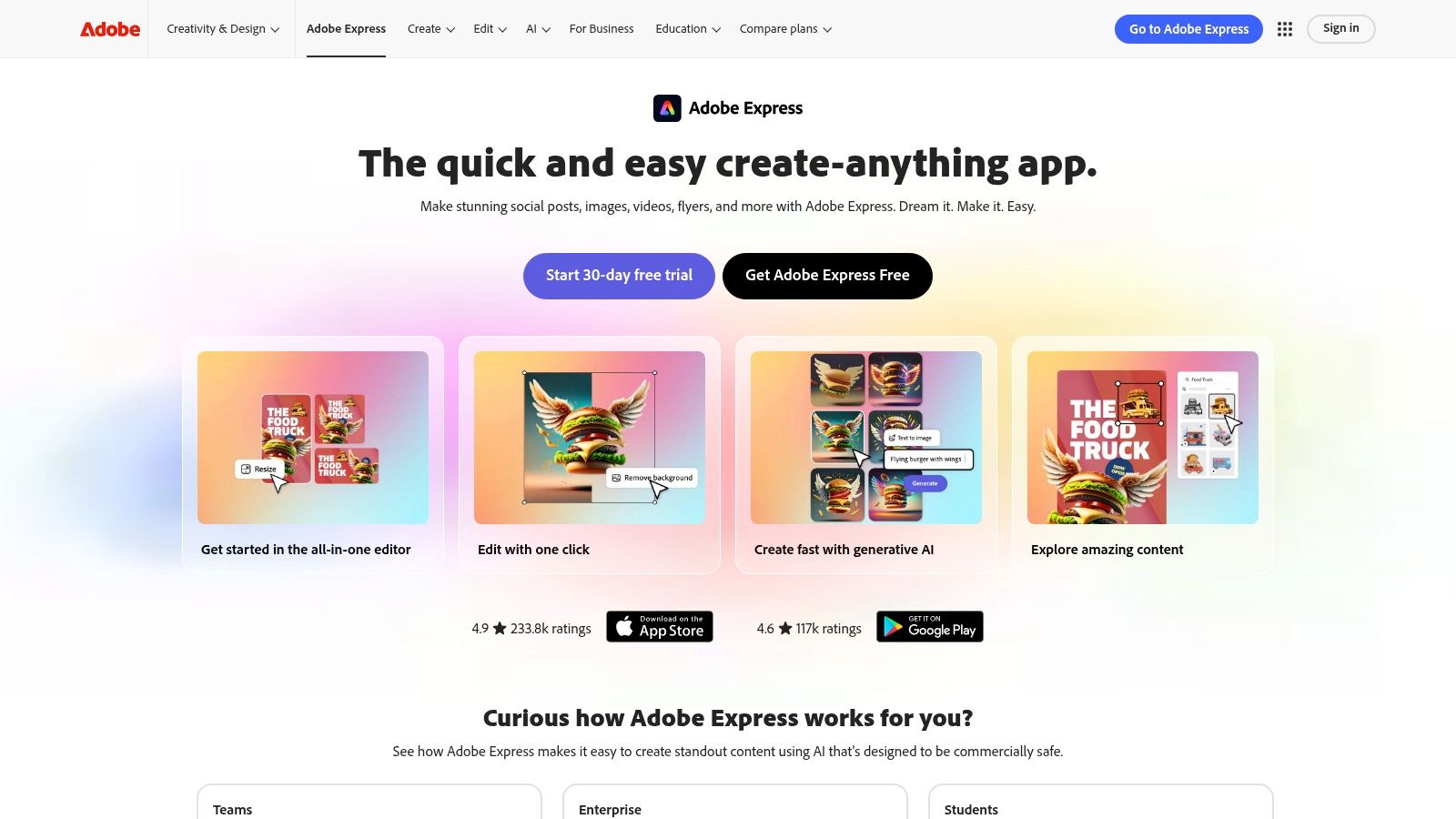 Adobe Express (formerly Spark)