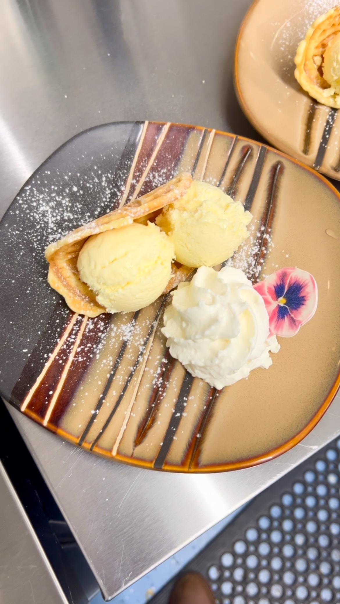 It’s National Ice Cream Day; come celebrate at the Lake View Bistro with our homemade ice cream, waffle cornucopias, and whipped cream! We just sold out of Pine/Mint but still have Chocolate and Pistachio. We’re open until 6 pm today! #lakeclearlodge #adirondackalps #eatlocal #supportlocal #icecream #homemade