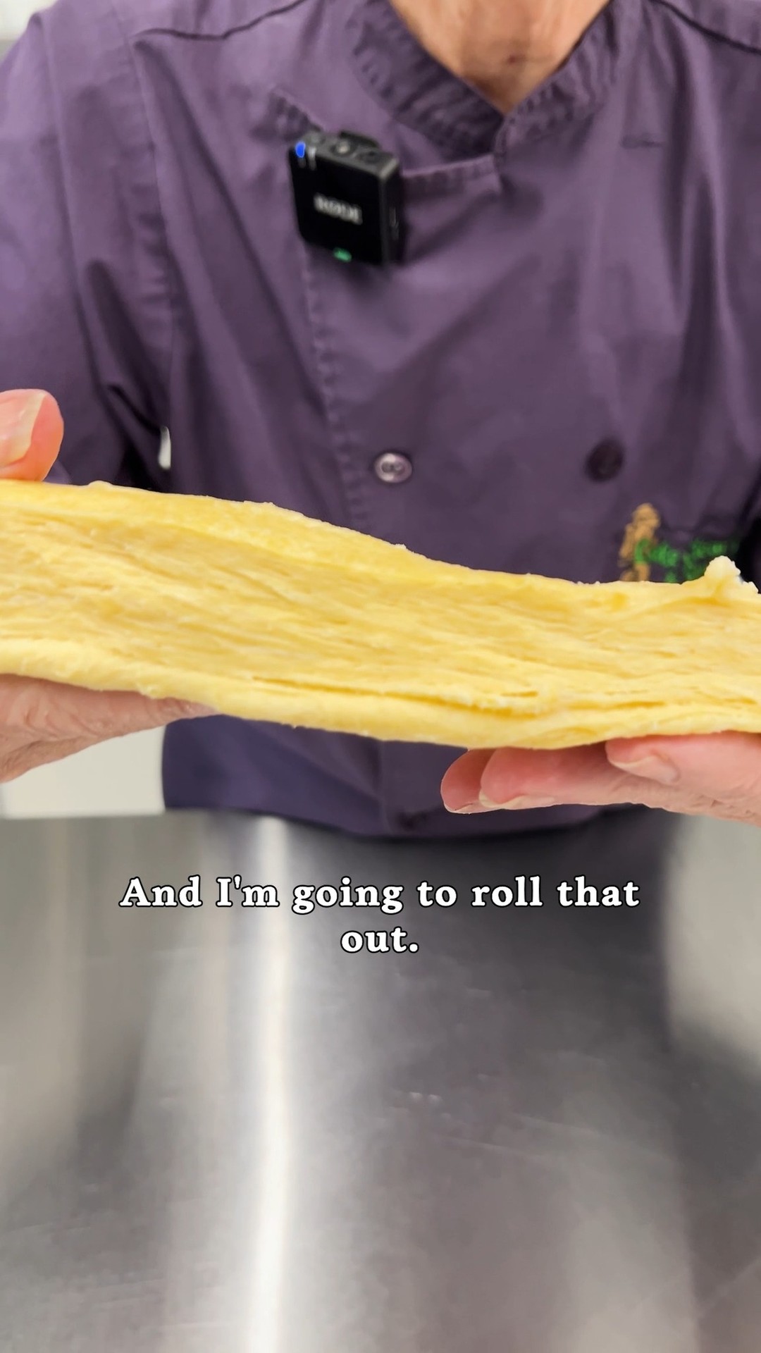 More strudel making with Chef Cathy! Check out how she makes larger strudels with more tips and tricks. #lakeclearlodge #adirondackalps #bakedwithlove