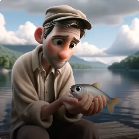 Fiskaren och den lilla fisken