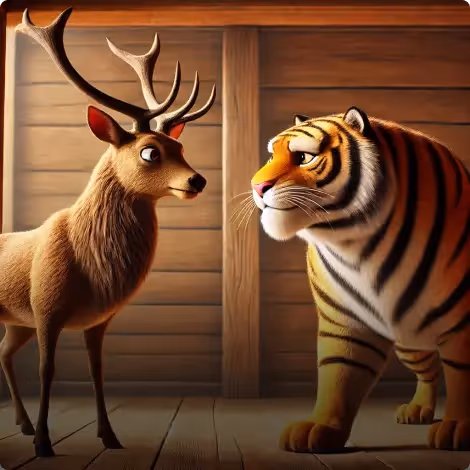 Why the Tiger and the Stag Fear Each Other