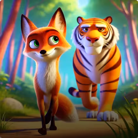 The Fox and the Tiger
