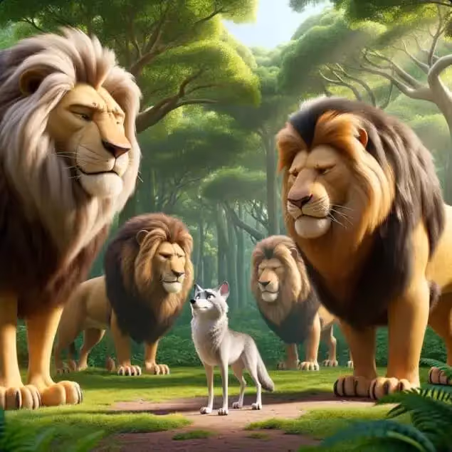 A Wolf among the Lions