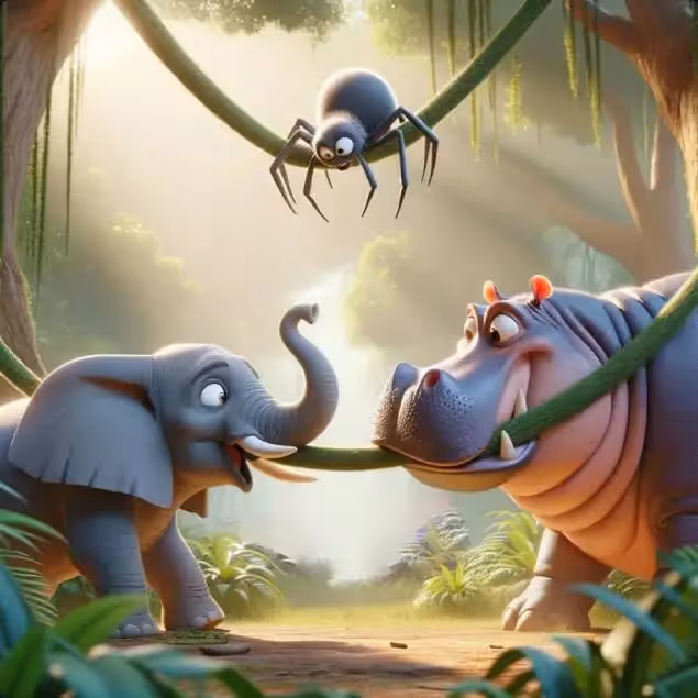 Anansi and the Tug of War