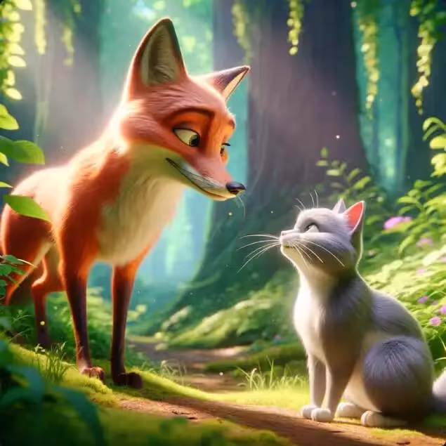 The Fox and The Cat