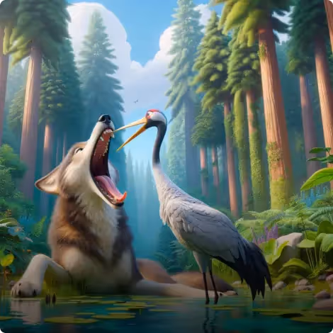 The Wolf and the Crane