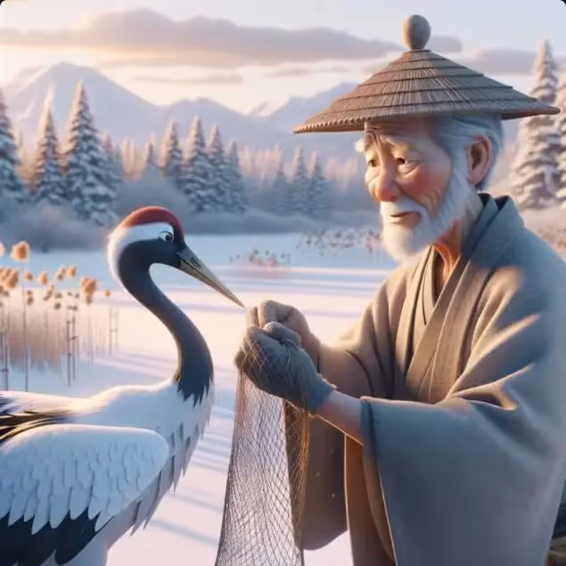 The Crane's Return of a Favor
