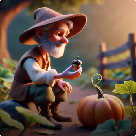 The Acorn and the Pumpkin