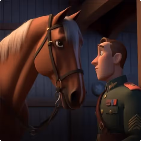 The Soldier and His Horse