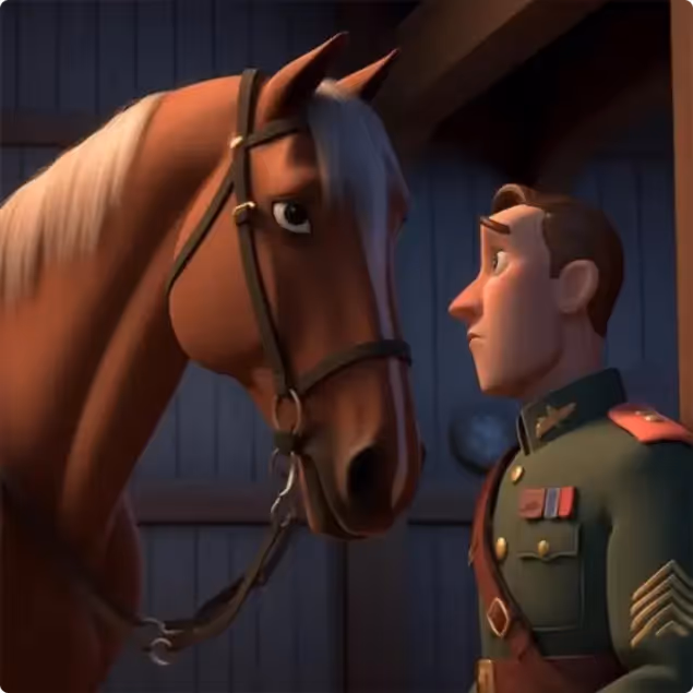 The Soldier and His Horse