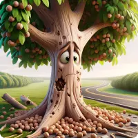The Walnut Tree by Aesop