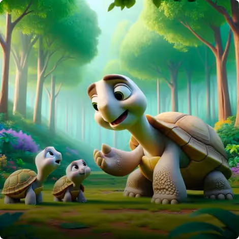 The Tortoise and His Children