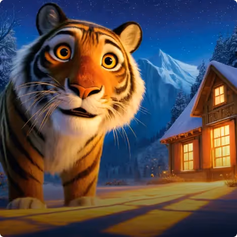 Tigern och den torkade persimonen