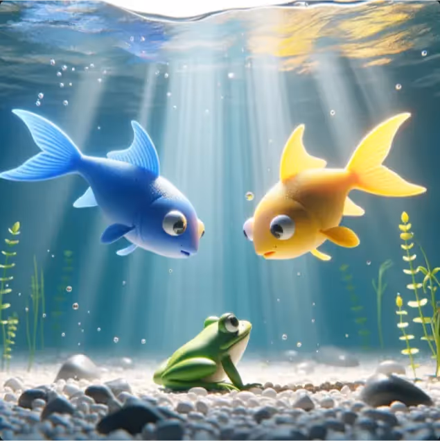 The Tale of Two Fish and a Frog