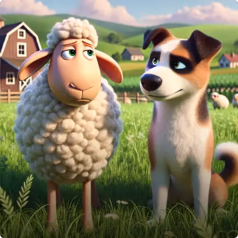 The Sheep and The Dog