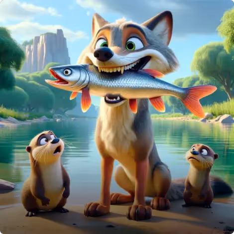 The Otters and The Jackal