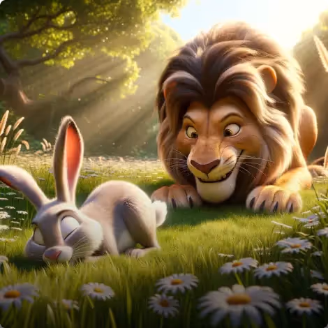The Lion and The Hare