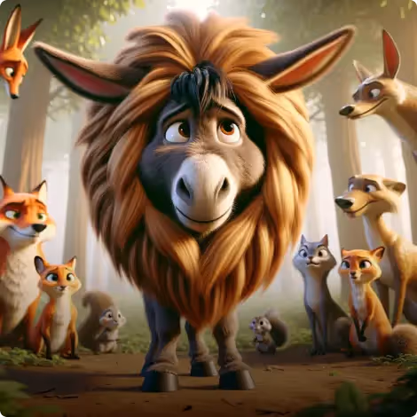 The Donkey in The Lion's Skin