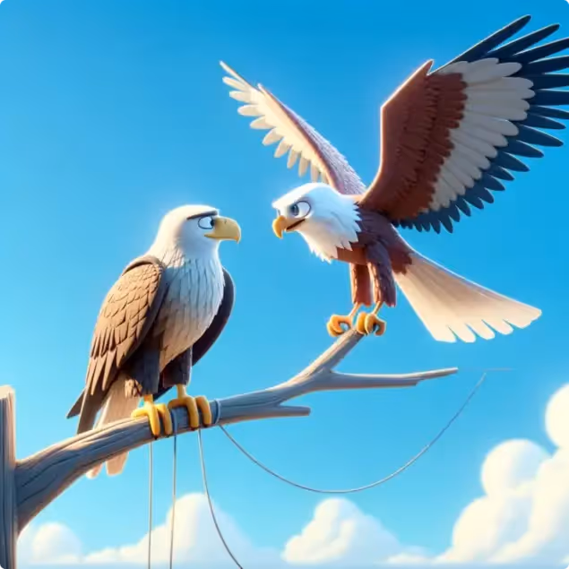 The Eagle and The Kite