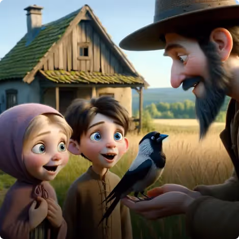 The Eagle, the Jackdaw and the Shepherd
