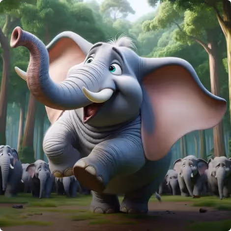 The Elephant Girly-Face