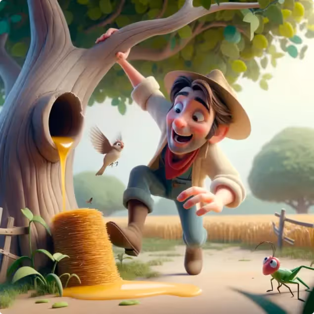 The Farmer and The Apple Tree